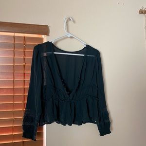 american eagle outfitters spring blouse